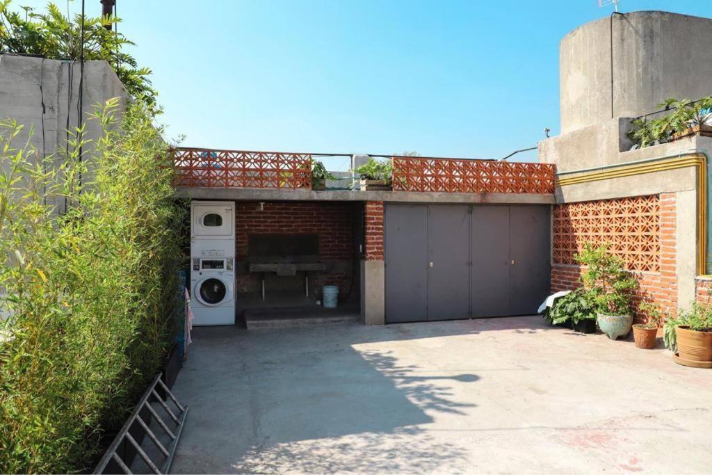 New Mex Inspired Bo-Ho Chic Apartment With Private Patio And Roof Terrace Ciudad de México Exteriér fotografie